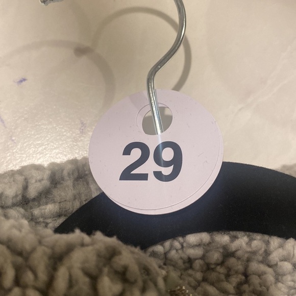 Simply‎ Southern Women’s Sherpa Faux Shearling Quarter Zip Popover Gray - Picture 10 of 11